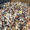 Mixed pebble stone